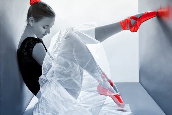 Contemplation in Red